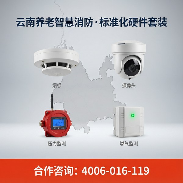 武定养老机构消防信息采集传输装置