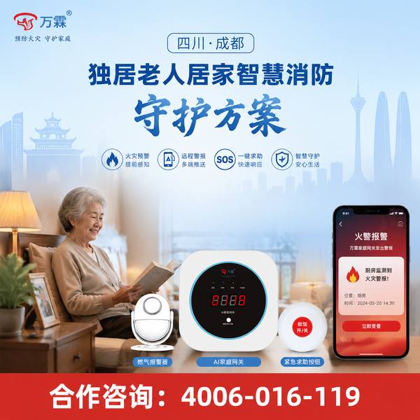 威海敬老院居家养老安全监测方案