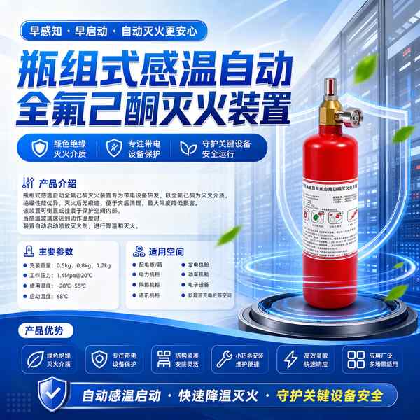 揭阳工业厂房通讯基站全氟己酮智能灭火哪家强?万霖FM/UL双认证方案