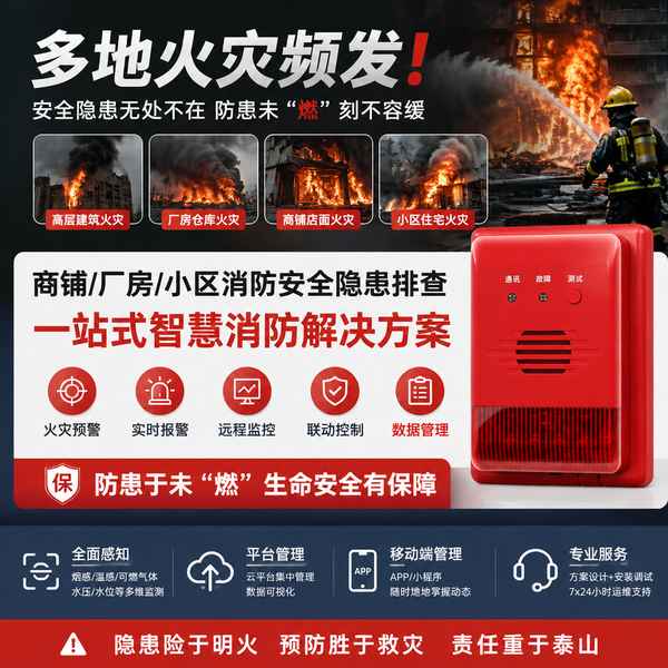 肇庆家具厂火灾预警系统选哪家？万霖源头厂家靠谱推荐
