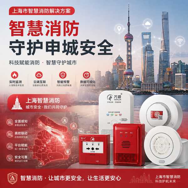 上海杨浦区社区卫生服务中心消防物联网平台怎么办？万霖智慧消防解决