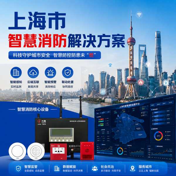 上海杨浦区学校无线烟感安装怎么选？万霖智慧消防专业方案