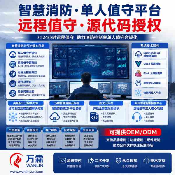秦皇岛消防物联网平台OEM选购指南源头厂家源码授权与区域合作解析