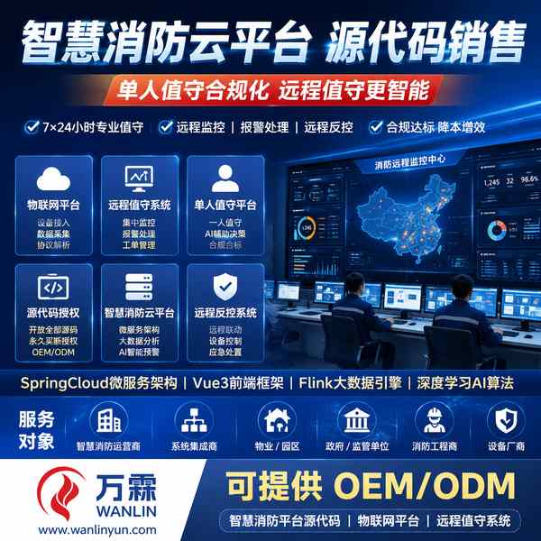 墨西哥消防物联网平台OEM选购指南源头厂家源码授权与区域合作解析