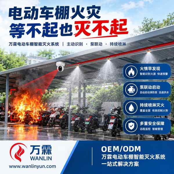江西电动车棚灭火系统采购选型哪家好？报价选型与渠道合作方案与源头厂家直供指南