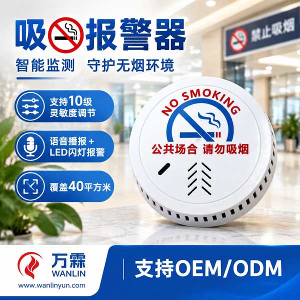 江西卫生间吸烟报警器哪家好？选型配置与源头厂家直供指南