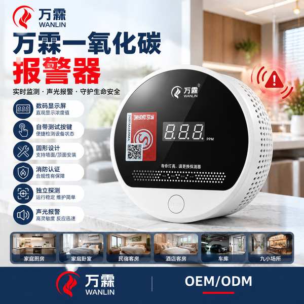 江西商用一氧化碳报警器哪家好？商用厨房与酒店宾馆批量部署方案与源头厂家直供指南